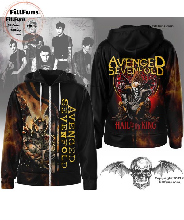 Avenged Sevenfold Hail To The King 3D Unisex Hoodie