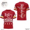 LVIII Super Bowl Champions 1970 2020 2023 2024 Kansas City Chiefs 3D T-Shirt