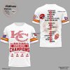 Kansas City Chiefs LVIII Super Bowl Champions Black 3D T-Shirt