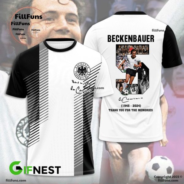 Beckenbauer 1945 – 2024 Thank You For The Memories Hoodie