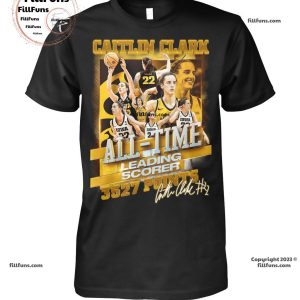 Caitlin Clark All-Time Leading Scorer 3527 Points Unisex T-Shirt