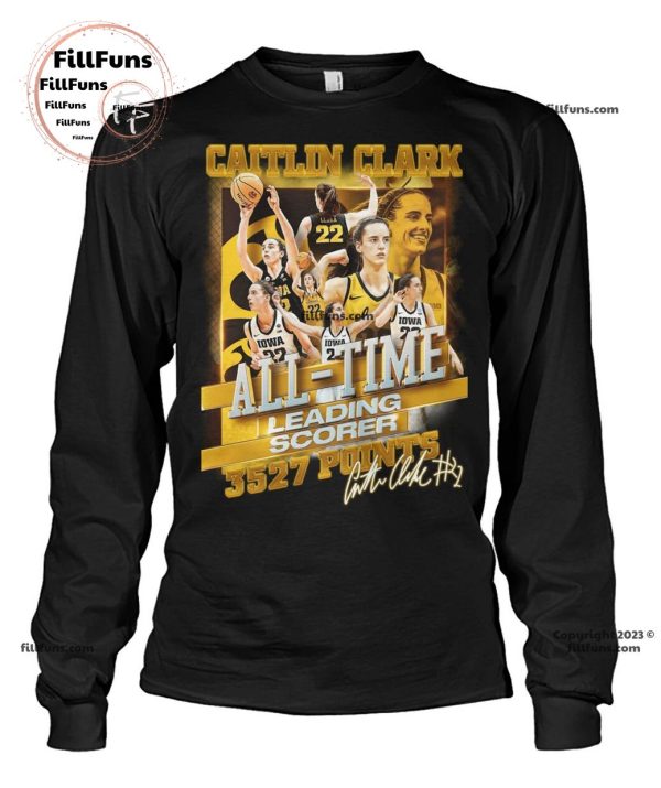 Caitlin Clark All-Time Leading Scorer 3527 Points Unisex T-Shirt