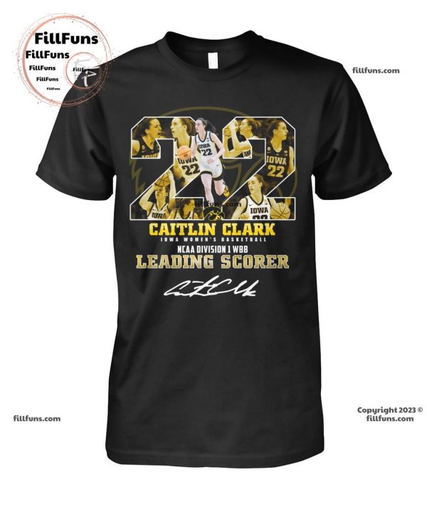 Caitlin Clark Iowa Women’s Basketball NCAA Division I WBB Leading Scorer Unisex T-Shirt