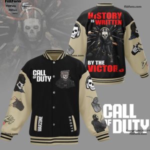 Call Of Duty Historu Is Written By The Victors Baseball Jacket