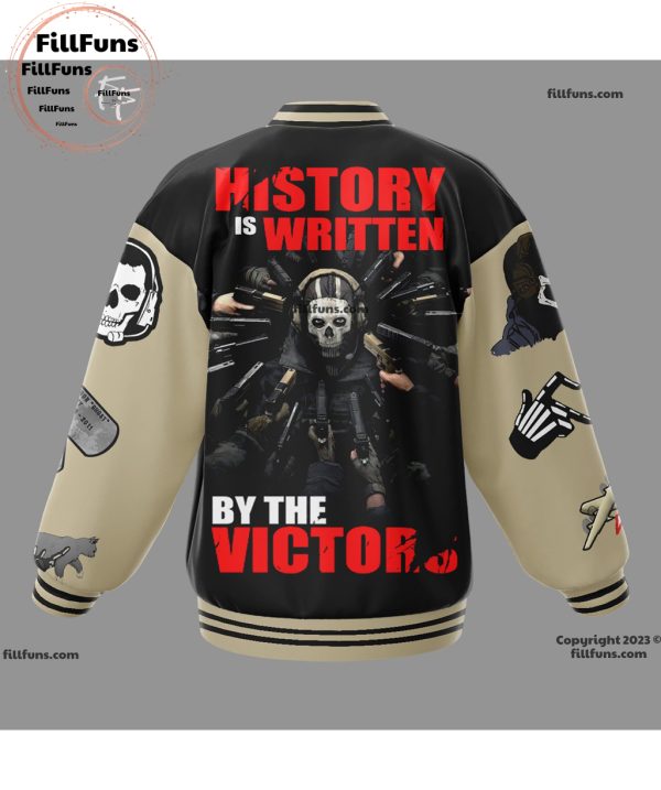 Call Of Duty Historu Is Written By The Victors Baseball Jacket