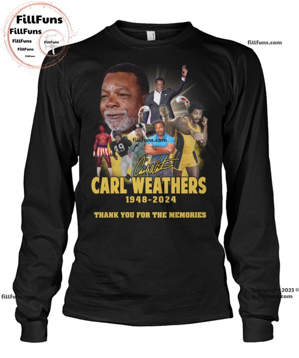 Carl Weathers 1948 – 2024 Thank You For The Memories T-Shirt