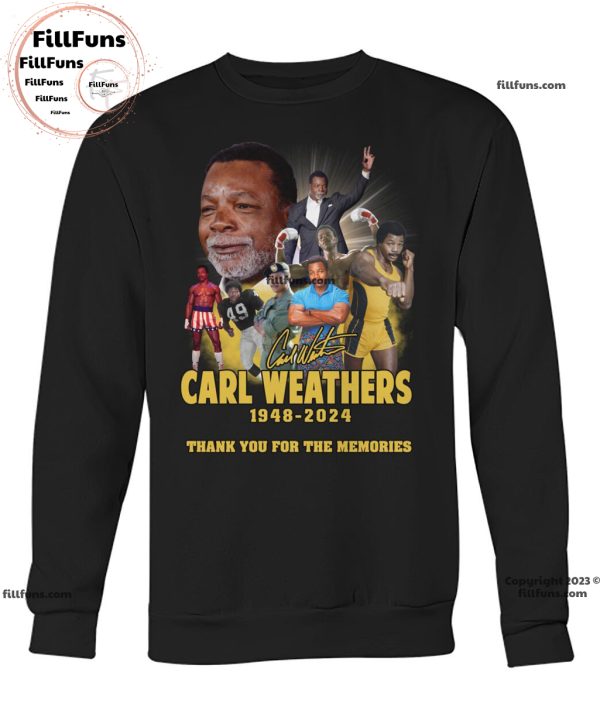 Carl Weathers 1948 – 2024 Thank You For The Memories T-Shirt