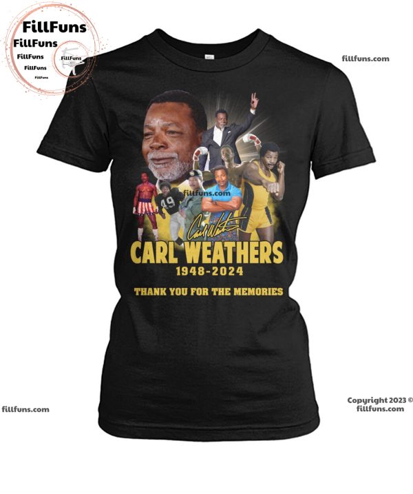 Carl Weathers 1948 – 2024 Thank You For The Memories T-Shirt