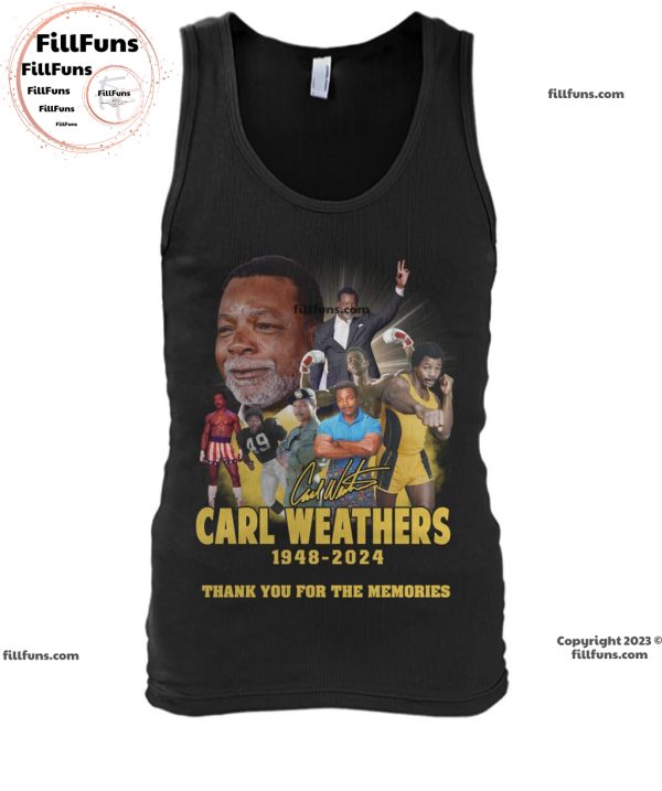 Carl Weathers 1948 – 2024 Thank You For The Memories T-Shirt