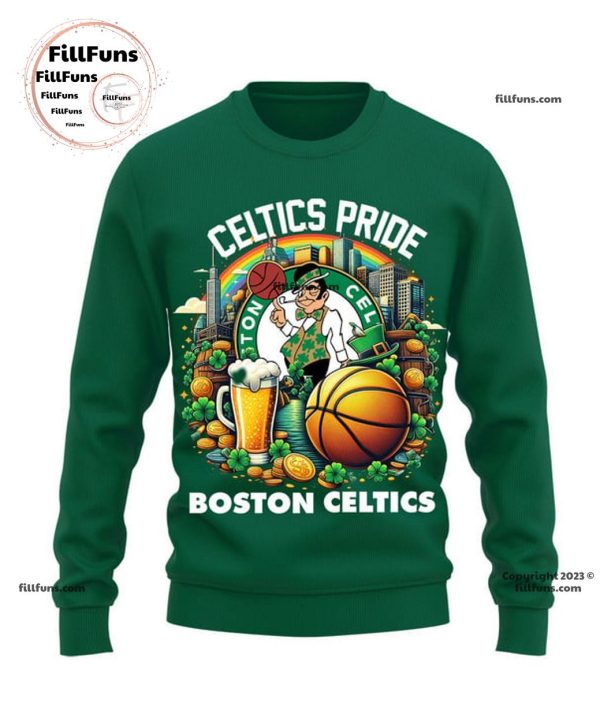 Celtics Pride Boston Celtics Happy St Patrick’s Day T-Shirt