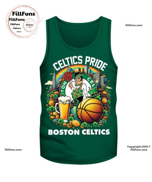 Celtics Pride Boston Celtics Happy St Patrick’s Day T-Shirt