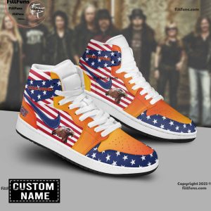Custom Your Name Lynyrd Skynyrd Air Jordan 1 Shoes
