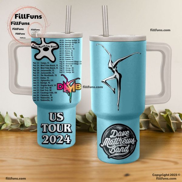 Dave Matthews Band Us Tour 2024 Tumbler 40Oz