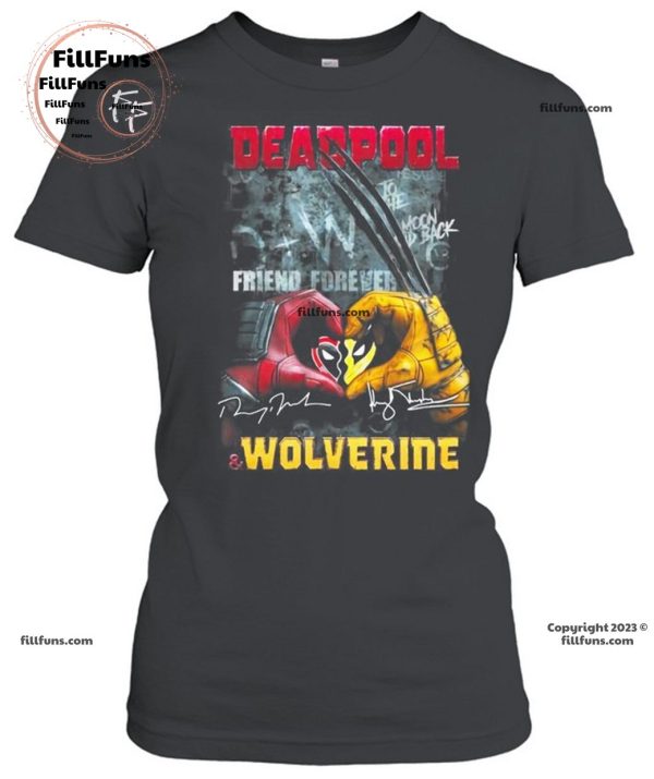 Deadpool And Wolverine Friend Forever T-Shirt