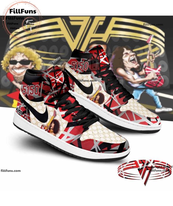 Eddie Van Halen 5150 Air Jordan 1 Shoes