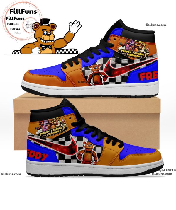 Freddy Fazbear’s Pizzeria Freddy Air Jordan 1 Shoes