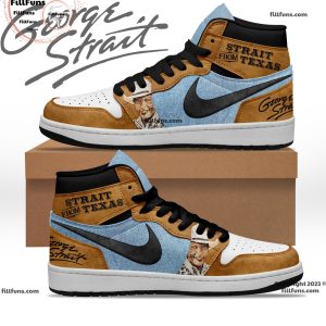 George Strait From Texas Air Jordan 1 Shoes