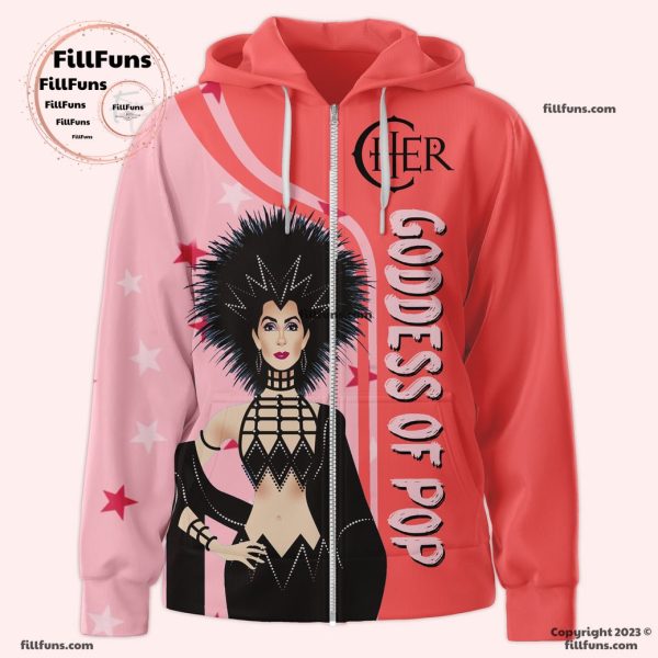 Goodess Of Pop The Longer I Look Good The Better Gay Men Feel Cher Hoodie