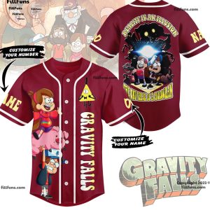 Gravity Falls Reality Is An Illusion The Universe Is A Hologram Custom Baseball Jersey