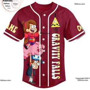 Gravity Falls Reality Is An Illusion The Universe Is A Hologram Custom Baseball Jersey