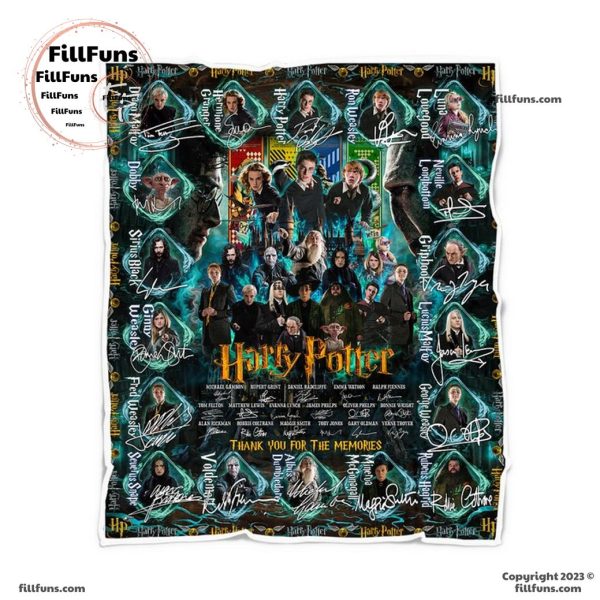 Harry Potter Thank You For The Memories New 2024 Blanket