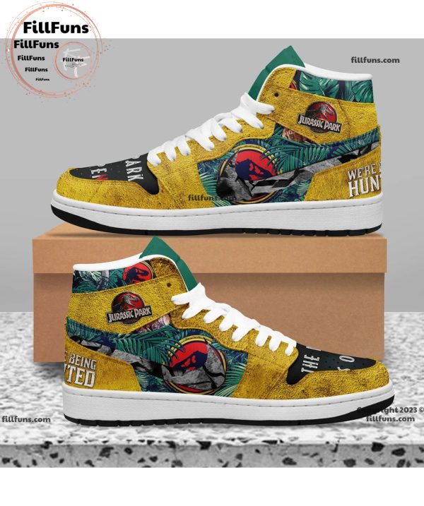 Jurassic Park The Park is Open Air Jordan 1 Shoes