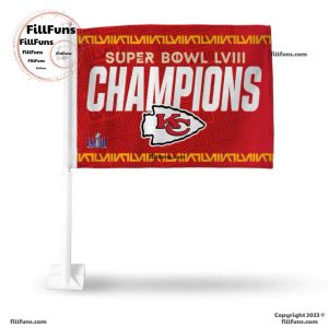 Kansas City Chiefs Super Bowl LVIII Champions Flag