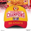 Kansas City Chiefs Super Bowl LVIII Champions Go Chiefs Red Classic Cap