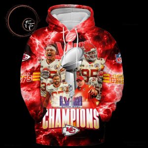 Kansas City Chiefs  Super Bowl LVIII Champions Hoodie