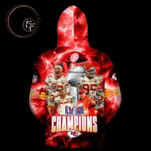 Kansas City Chiefs  Super Bowl LVIII Champions Hoodie