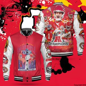 Las Vegas Super Bowl LVIII Champions Kansas City Chiefs Baseball Jacket