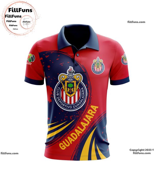 LIGA MX Chivas Guadalajara Special Design Polo Shirt