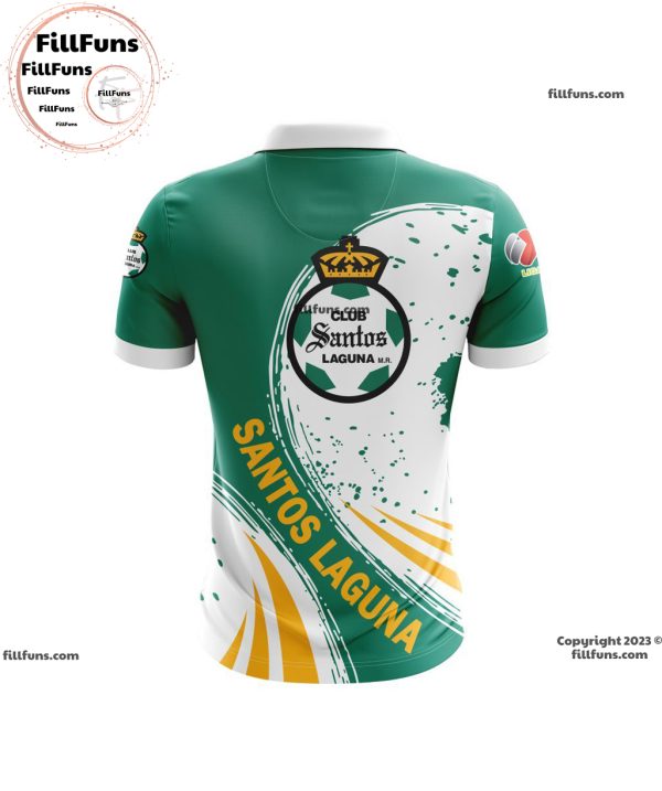 LIGA MX Club Santos Laguna Special Design Polo Shirt