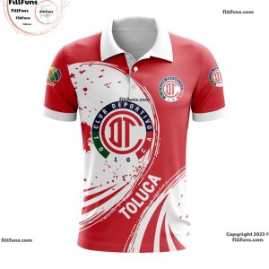 LIGA MX Deportivo Toluca Special Design Polo Shirt
