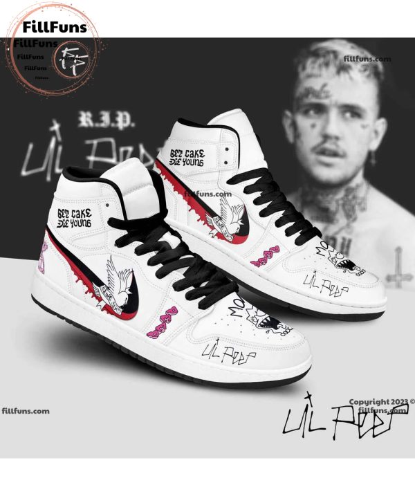 Lil Peep Get Cake Die Young Air Jordan 1 Shoes