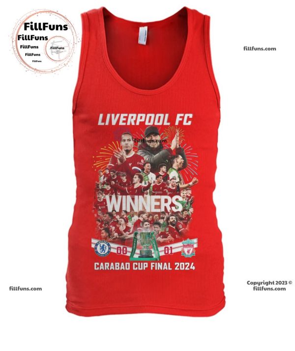 Liverpool F.C Winners Carabao Cup Final 2024 T-Shirt – Limited Edition