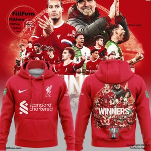 Liverpool FC Carabao Cup Winners Hoodie, Jogger, Cap – Red
