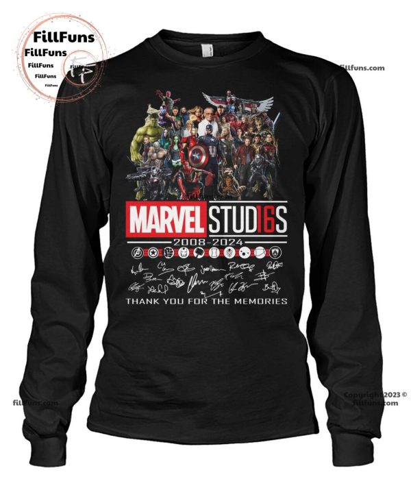 Marvel Stud16s 2008 – 2024 Thank You For The Memories T-Shirt