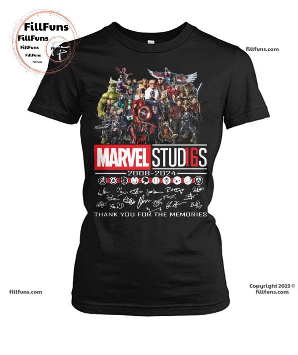 Marvel Stud16s 2008 – 2024 Thank You For The Memories T-Shirt