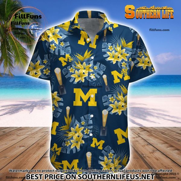 Michigan Football National Champions Hawaiian Shirt