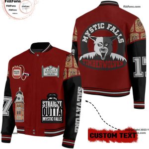 Mystic Falls Timberwolves Custom Baseball Jacket