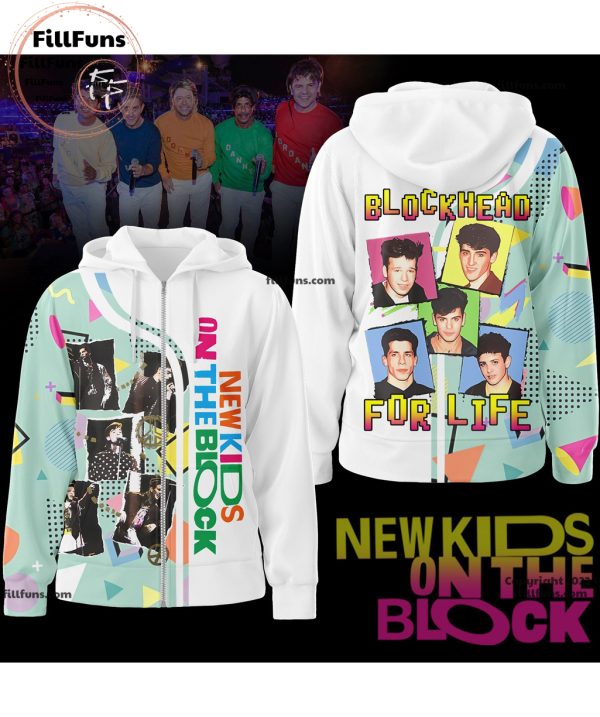 New Kids On The Block Blochead For Life Hoodie