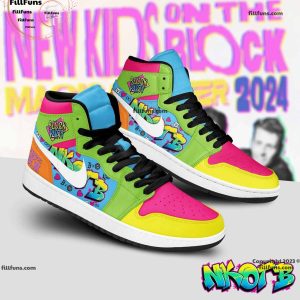 New Kids On The Block Magic Summer 2024 Block Party Air Jordan 1 Shoes