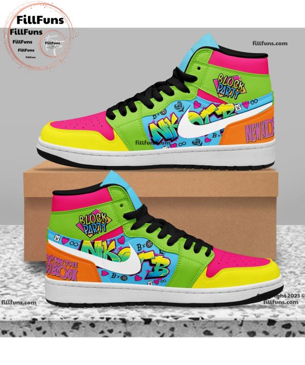 New Kids On The Block Magic Summer 2024 Block Party Air Jordan 1 Shoes