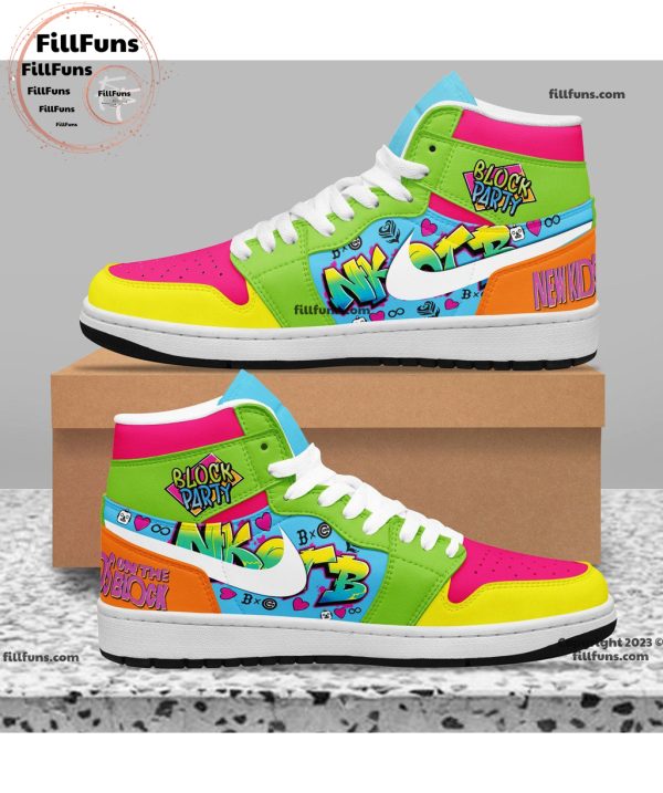 New Kids On The Block Magic Summer 2024 Block Party Air Jordan 1 Shoes