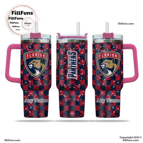 NHL Florida Panthers Special Design 40oz Tumbler With Handle