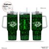 NHL New Jersey Devils Special St. Patrick’s Day 40oz Tumbler With Handle