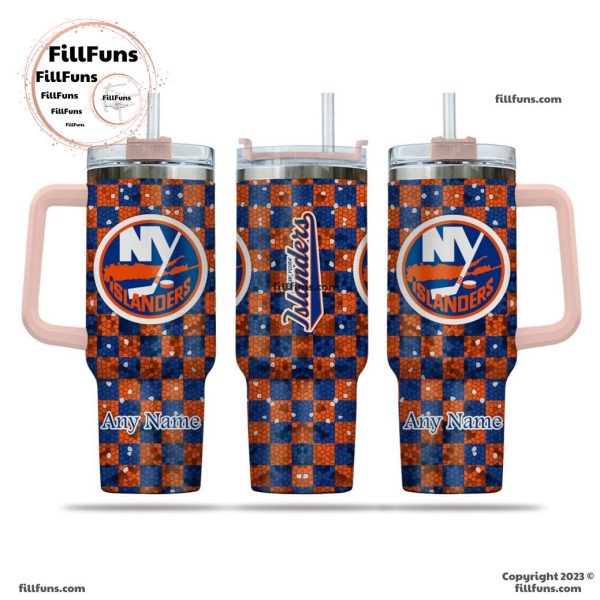 NHL New York Islanders Special Design 40oz Tumbler With Handle