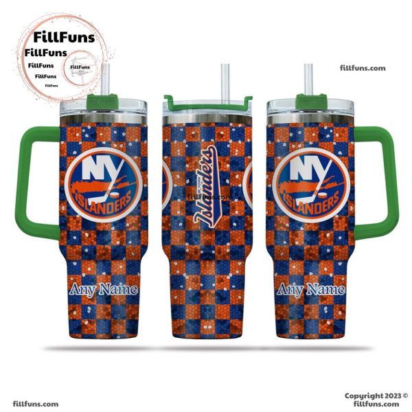 NHL New York Islanders Special Design 40oz Tumbler With Handle