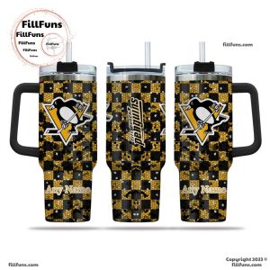 NHL Pittsburgh Penguins Special Design 40oz Tumbler With Handle